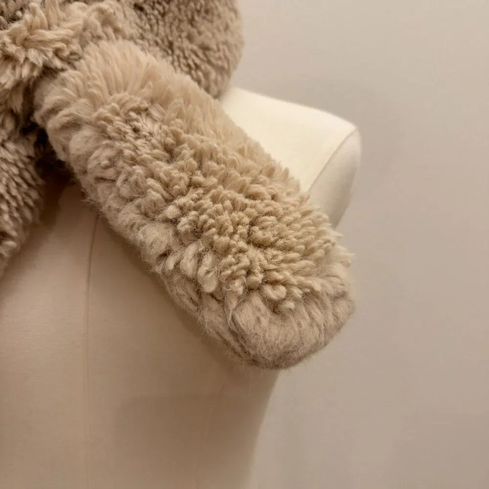 Fluffy Faux Fur Scarf